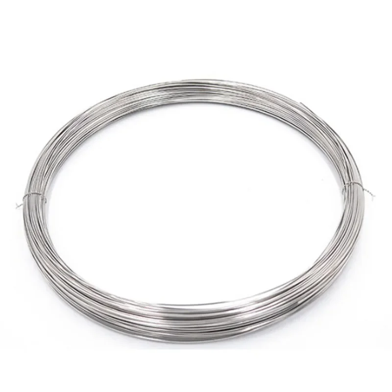 5/10 Mét Thép Không Gỉ 304 Mềm/Thép Cứng Đường Kính Dây 0.05-3Mm Đơn Sợi Đả Kích Sắt Mềm dây Chống Gỉ