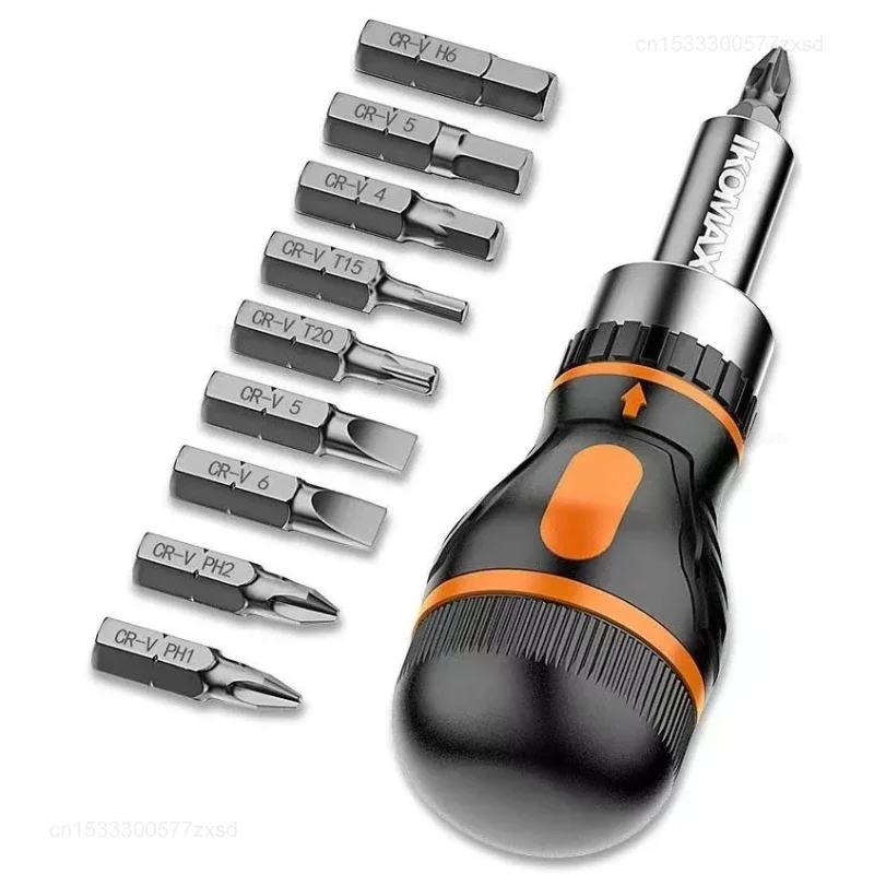 Imagem -03 - Ratcheting Chave de Fenda Grupo Porca Magnética Driver Ferramentas Multifuncional Electronic Repair Screwdrivers Kit Xiaomi-9 in Ajustável