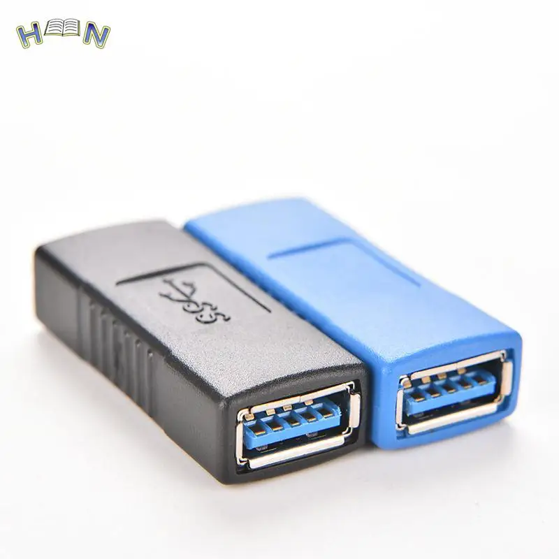 

1pc USB 3.0 Adapter Connector Type A Female to Female Coupler Changer Connector Durable for PC Laptop Computer