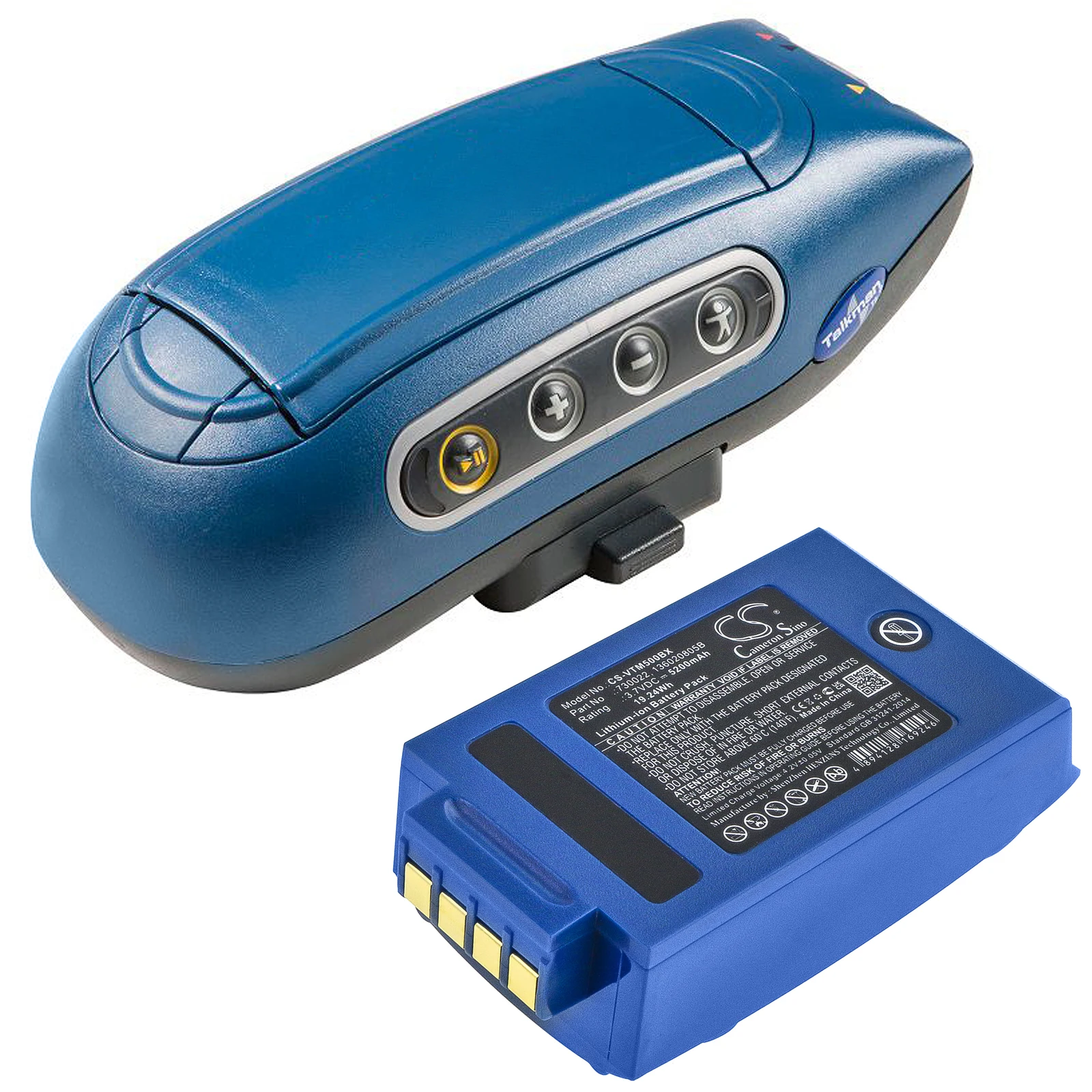 

Аккумулятор для сканера штрих-кода Cameron Sino 5200 мАч 136020805 H 730022 730040 BT700 для Honeywell BT-700-1 A500 Talkman T5m VC50L2-D