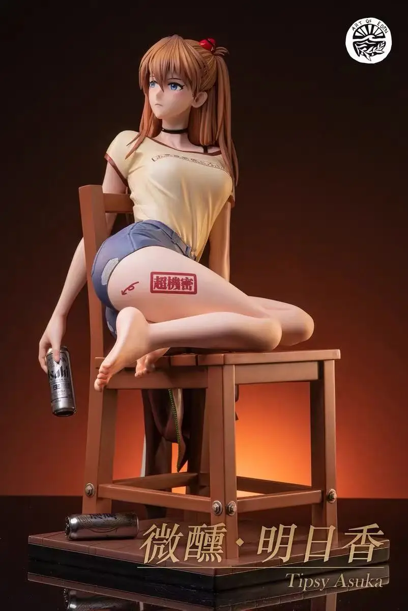 

Крутая студия ART OF EDEN слегка пьяная Asukaa GK, ограниченная серия, статуя из смолы, фигурка, аниме-модель, коллекция игрушек, кукла в подарок