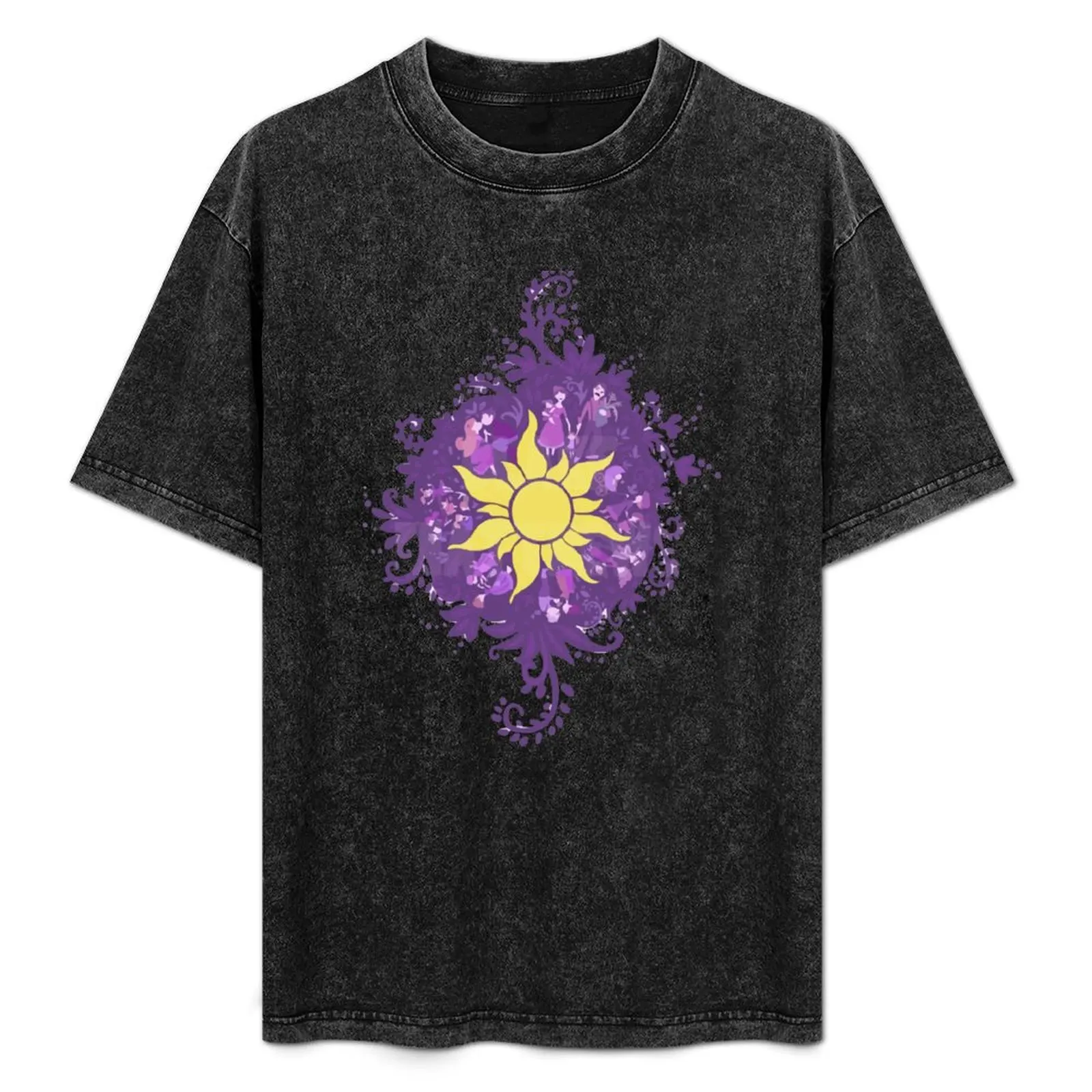 

Tangled - Sun - Kingdom Dance T-Shirt hippie clothes kawaii clothes sweat oversized t shirt men