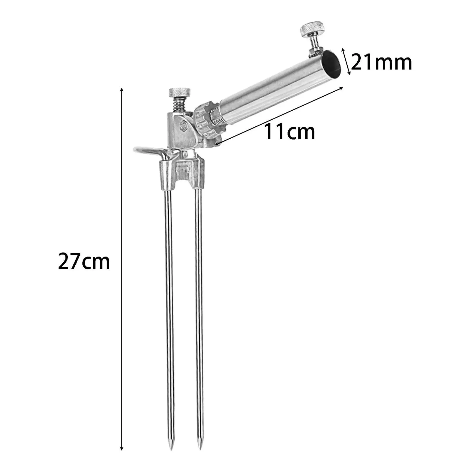 Fishing Rod Bracket Fishing Pole Stand for Ground River Fishing Equipment