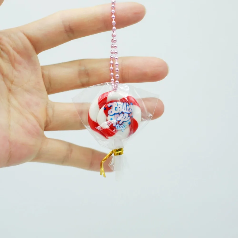 

J.DREAM Gashapon Blind Box Toy Colorful Lollipop Simulation Pendants Bag Keychains Collect Miniature Action Figure Accessories