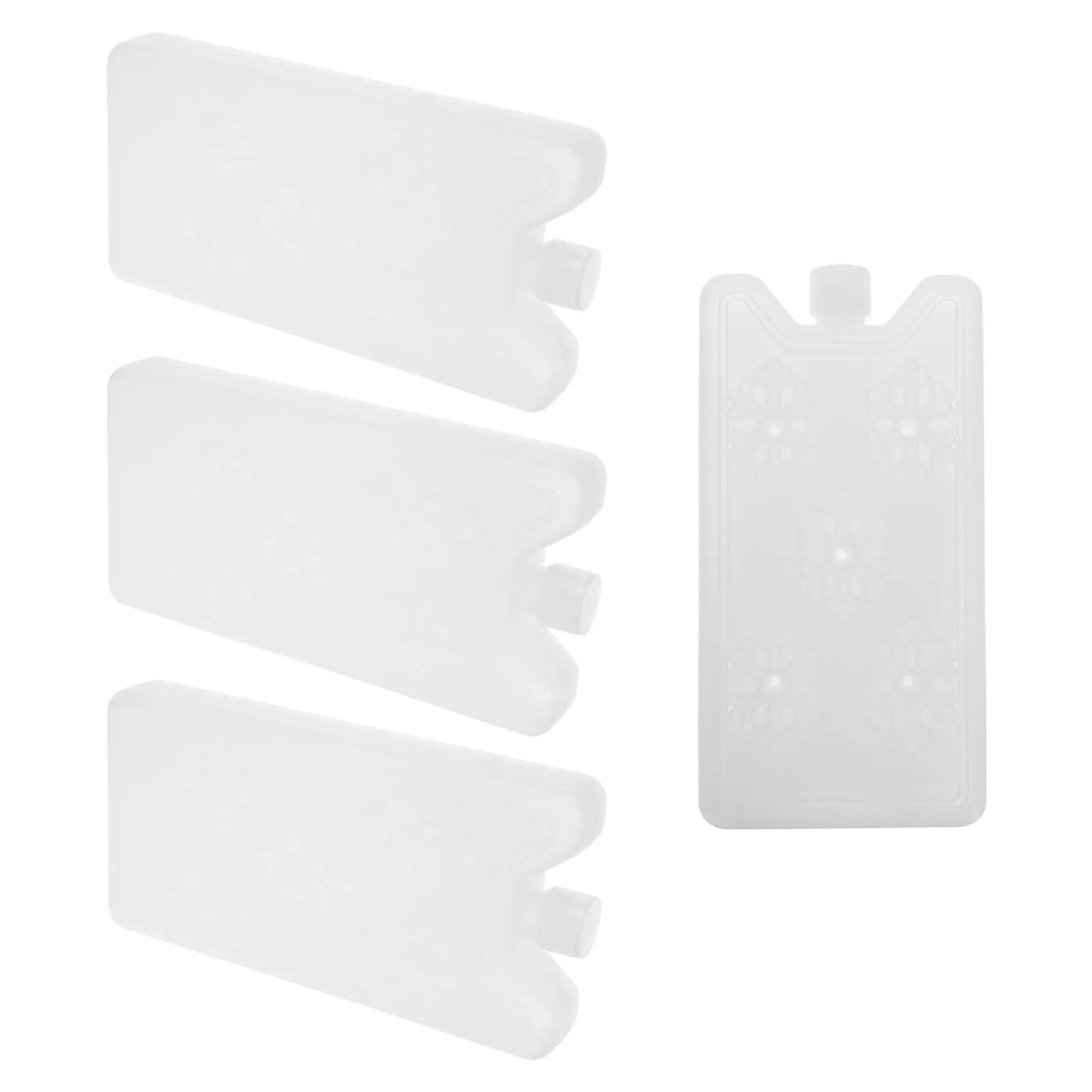 4Pcs 200G Ice Crystal Cooling Blocks Reusable for Air Conditioner Fan Office Cooler Lunch Box Picnic Camping Travel Shipping