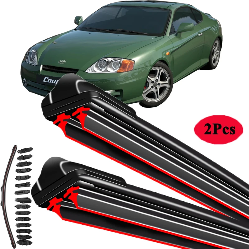 

For Hyundai Tiburon Tuscani 1996-2010 Car Windshield Wiper Blade Front Windscreen Washer Accessories Window Cleaning Replacement
