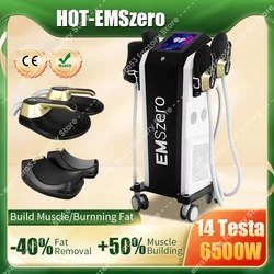 EMSzero-máquina para esculpir el cuerpo, aparato electromagnético para pérdida de peso, estimulación muscular, tecnología de adelgazamiento de grasa, salón, RF, EMS, 6500W