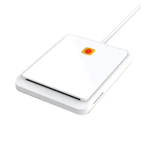 USB 2.0 Smart Card-läsare för DNIE CAC IC ID Bank SIM-kort Windows 7 8 10 Vista 12 best sales ID-läsare - №4