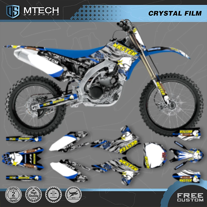 

DSMTECH Motorcycle Graphics Decals Stickers Kits For YAMAHA YZF450 YZ450F 2010 2011 2012 2013 012