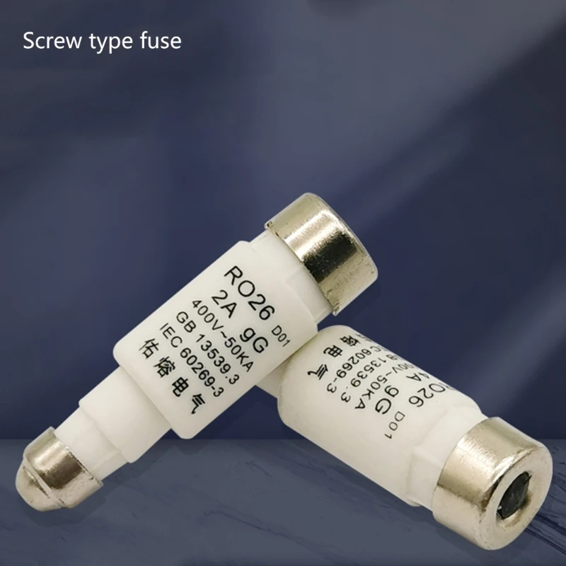 10 peças fusíveis tipo d0 inserção fusíveis neozed inserção 16a/25a/32a/63a/50a 400vac m4yd