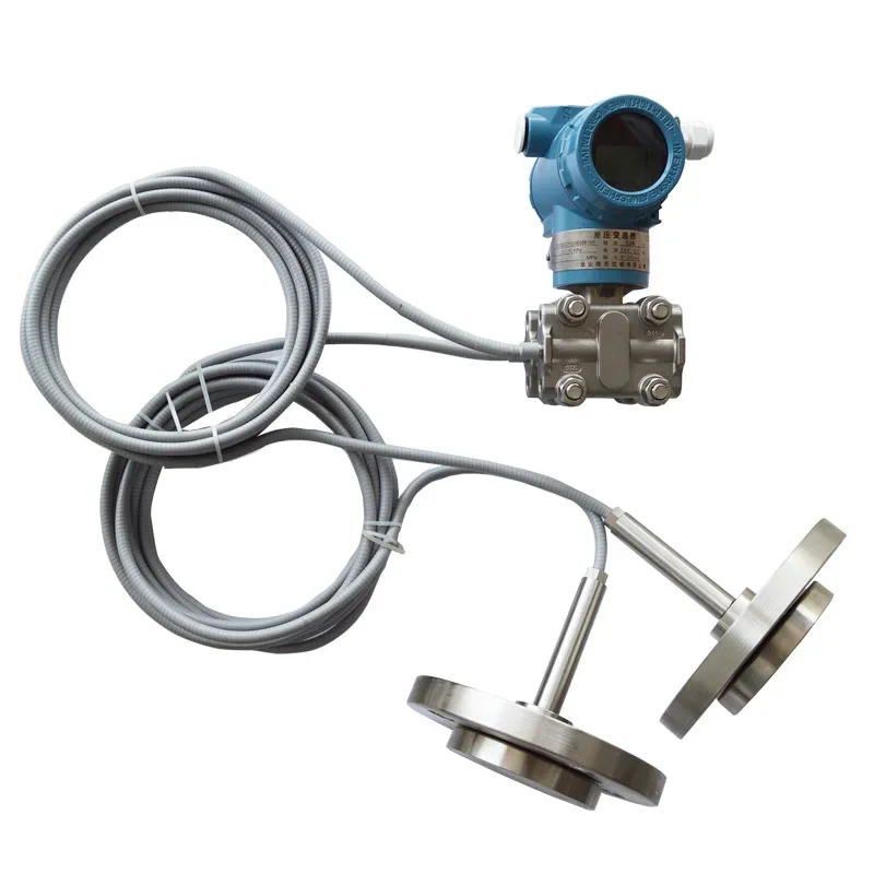 Double flange liquid level gauge Differential pressure diaphragm liquid level transmission Anti-corrosion and explosion-proof