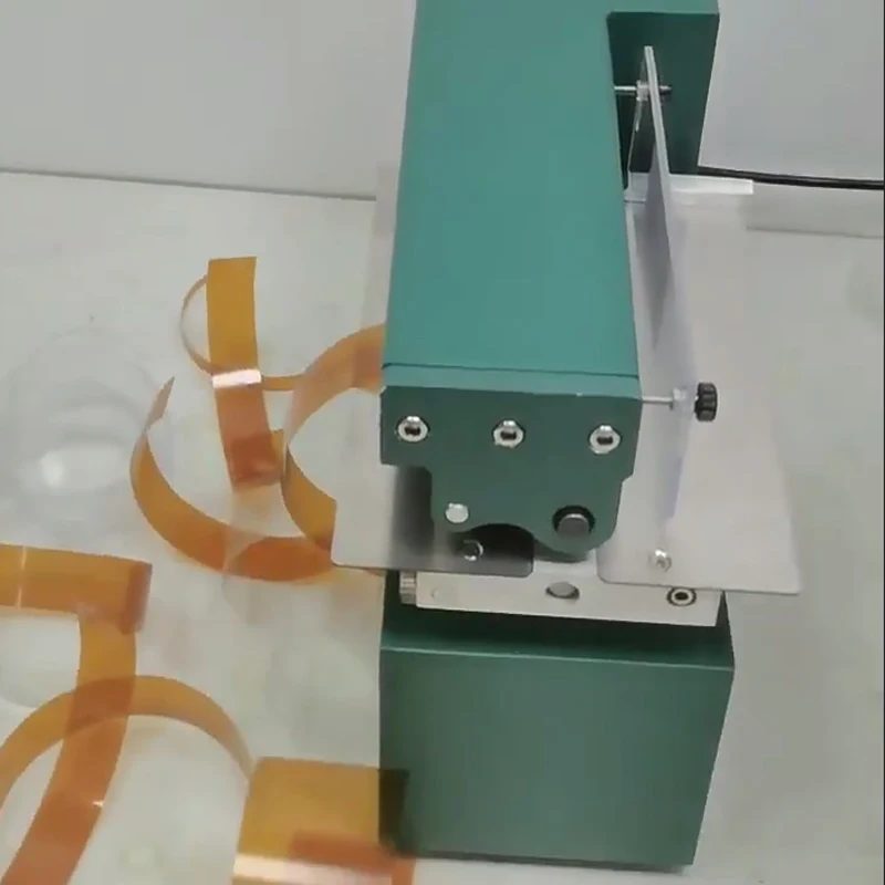 

LYBGACNC Leather Slitting Cutting Machine 2-200MM Cutting Width Belt Strap Leather Shoes Bags Cutter Optional 90W/120W/180W