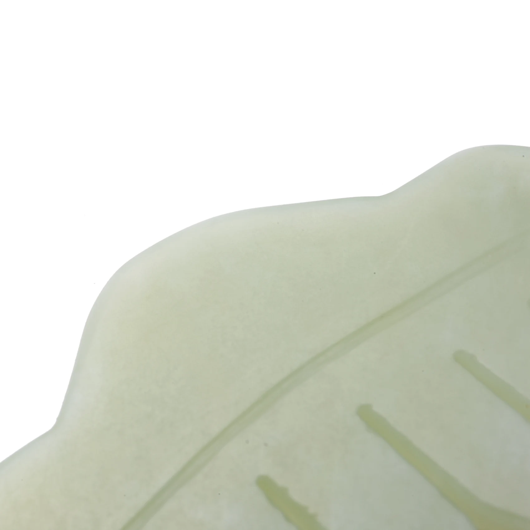 A20F-Traditional Nature Jade Comb Massage Spa Acupuncture Head Therapy Trigger Point Treatment On Head Gua Sha Board