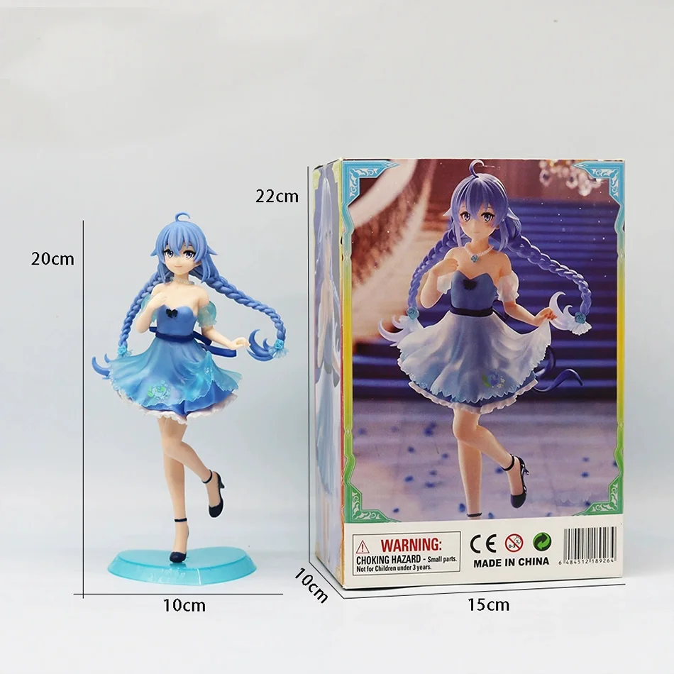 الساحر روكسي 20 سنتيمتر Migurdia زهرة عمل الشكل Mushoku Tensei: التناسخ العامل أنيمي الشكل البلاستيكية