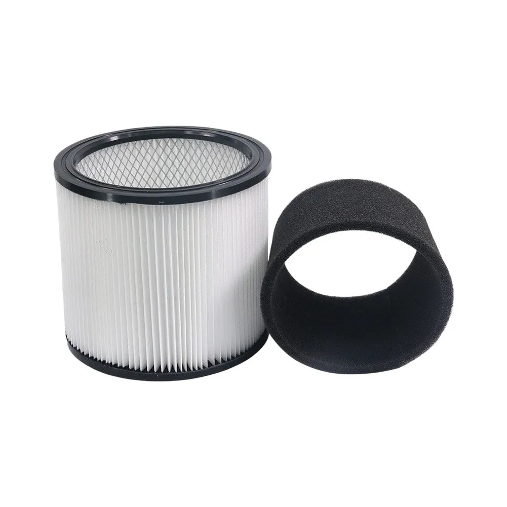Compatible Filter Set for ShopVac 90304 LB650 PL650 Wet Dry Vacuums 2 Pleated Cartridge 2 Foam 4 Piece Replacement