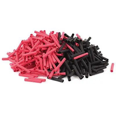 

Red Black 3.5mm Dia 2:1 Polyolefin Heat Shrink Shrinkable Tube 30mm 600pcs