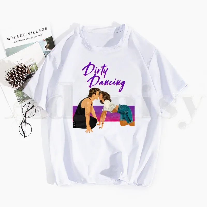 Dirty Dancing magliette top Tees uomo donna manica corta maglietta Casual Streetwear divertente