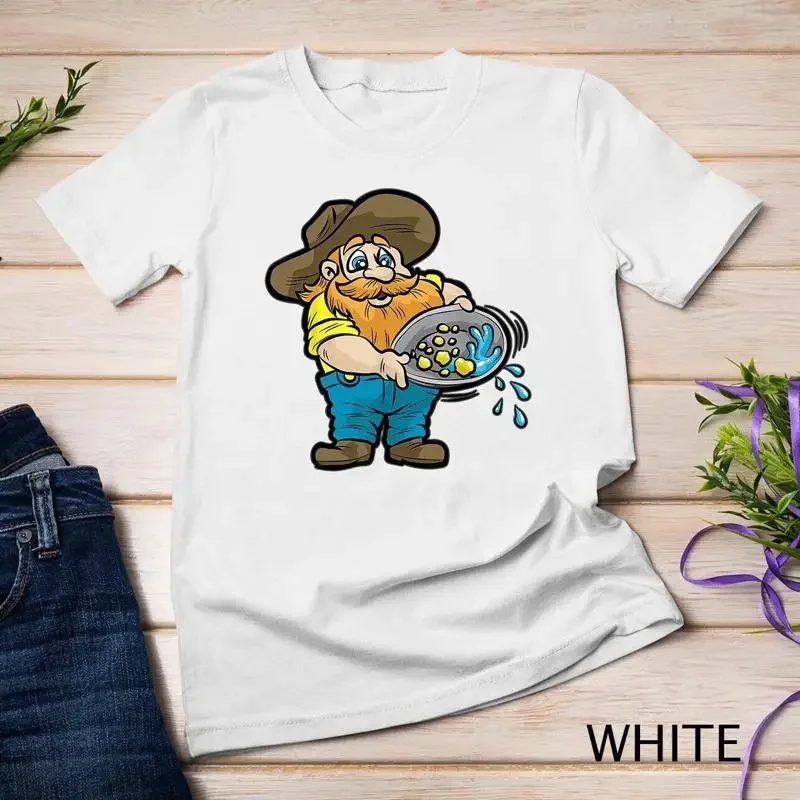 YUKON GOLDMINER T SHIRT Mining Miner Gold Nugget Pan Gift Unisex T shirt