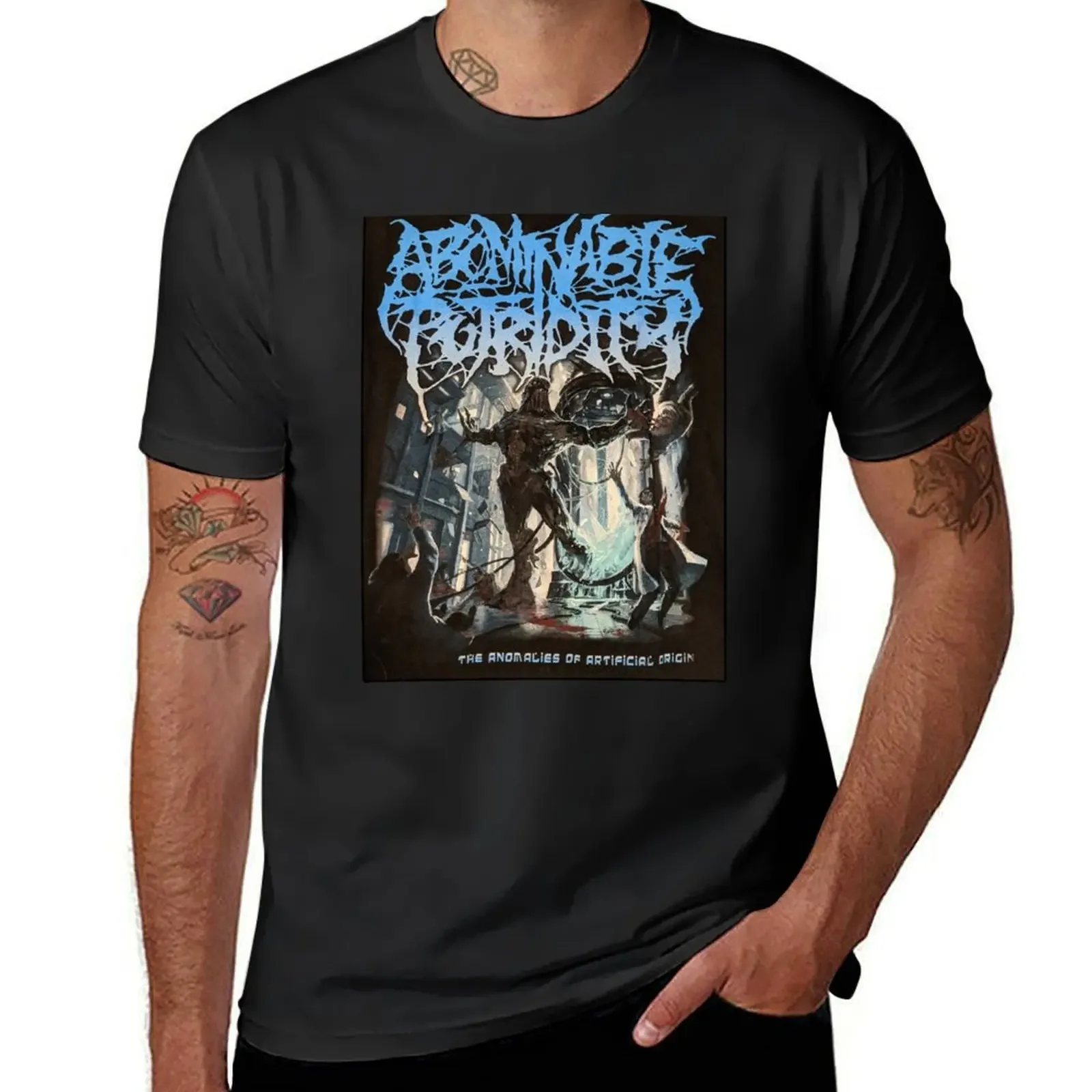 abominable putridity T-Shirt tees Short sleeve tee slim fit t shirts for men