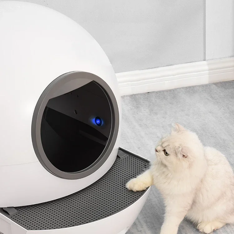 automatic electric pet toilet litter box wifi smart intellect cat litter basin