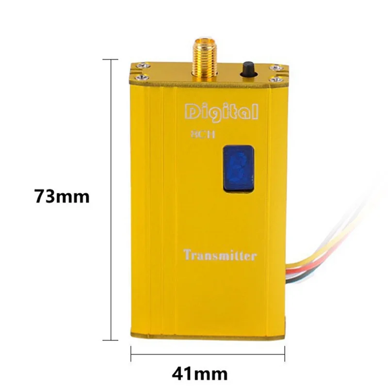 Ricevitore trasmettitore audio video 1.2G 1.5W FPV VTX VRX 8CH 1500Mw per drone quadricottero FPV RC