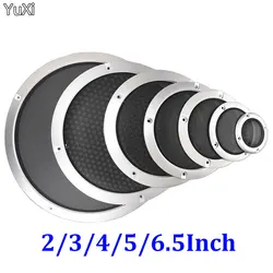 YuXi 2/3/4/5/6.5INCH Silvery Speaker Net Cover High-grade Car Home Mesh Enclosure Speakers Plastic Frame Metal Iron Wire Grilles