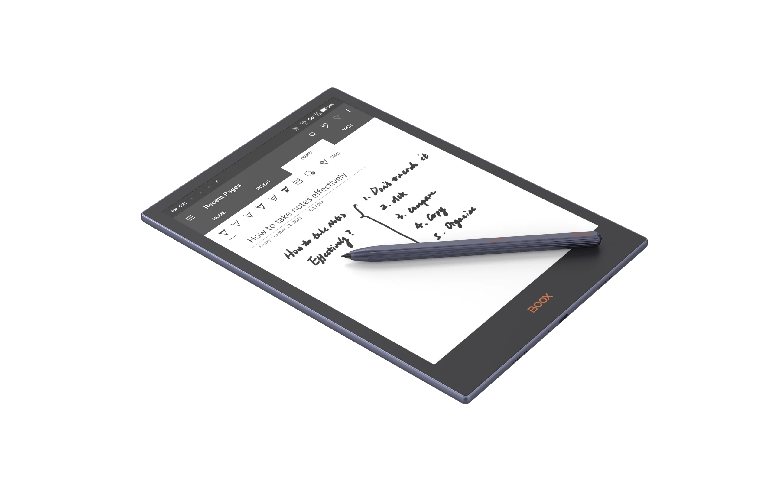 Onyx Boox-Tablette ePaper Note 5 avec système Android, nouveau produit, offre spéciale