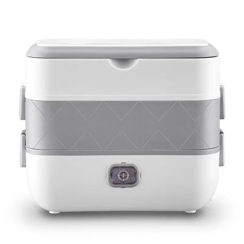 

Electric Lunch Box Car Home Multifunction Portable Food Warmer 304 Stainless Steel Rice Cooker with Handle