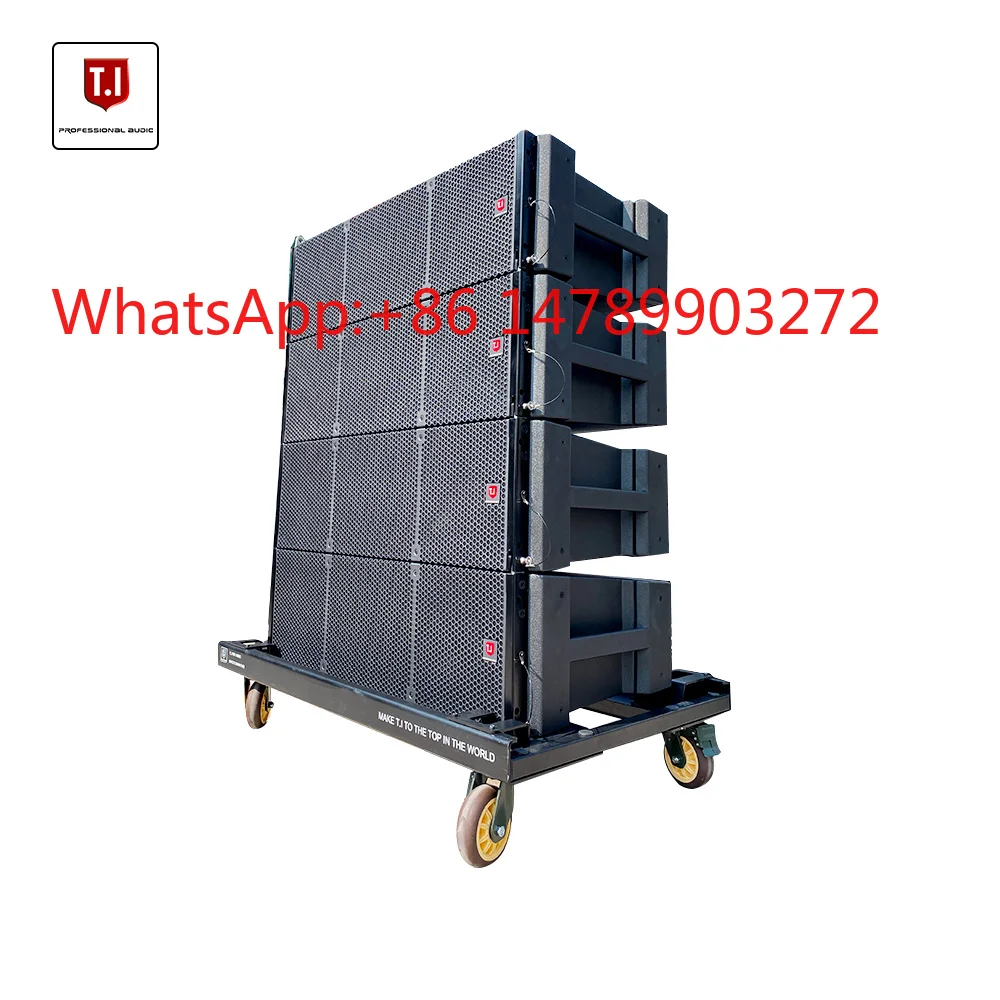 Sistema de Altavoces Profesionales de Escenario de Tres Vías MAX212 Dual de 12 Pulgadas y 2000W RMS de Fábrica