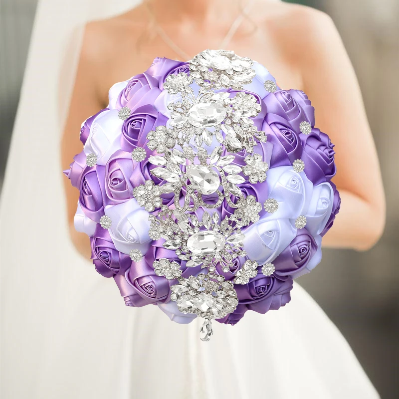 

Light purple Wedding Bouquet for Bridal