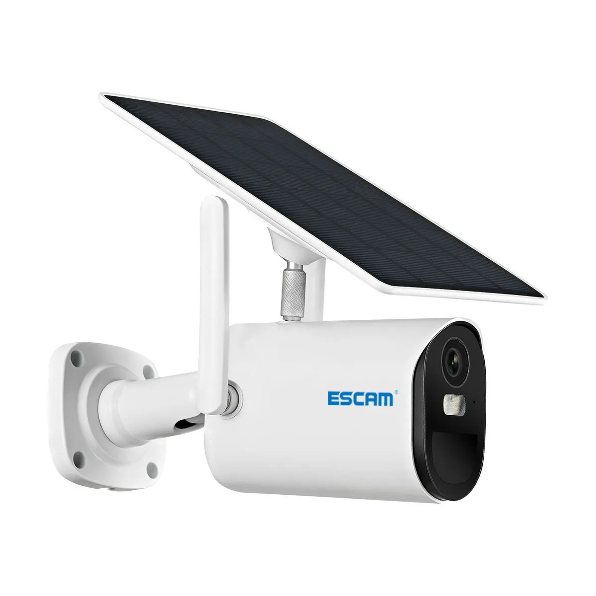 QF290 escam 1080P ที่เก็บข้อมูลบนคลาวด์ WIFI แบตเตอรี่ PIR ปลุกกล้อง IP พร้อมแผงโซล่าสีเต็มรูปแบบการมองเห็นได้ในเวลากลางคืน IP66เสียงสองทาง