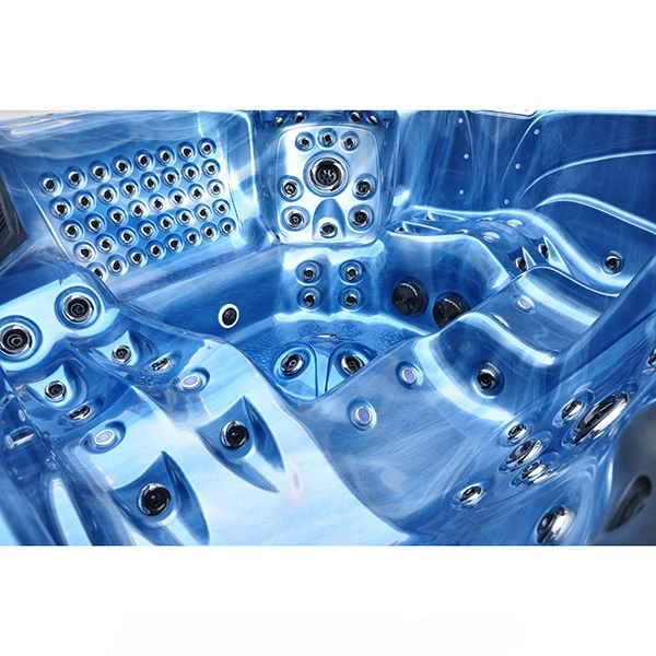 123 number jets Acrylic hot tub massage function bathtub Whirlpool hot tub lay z spa (KGT-JCS-66)