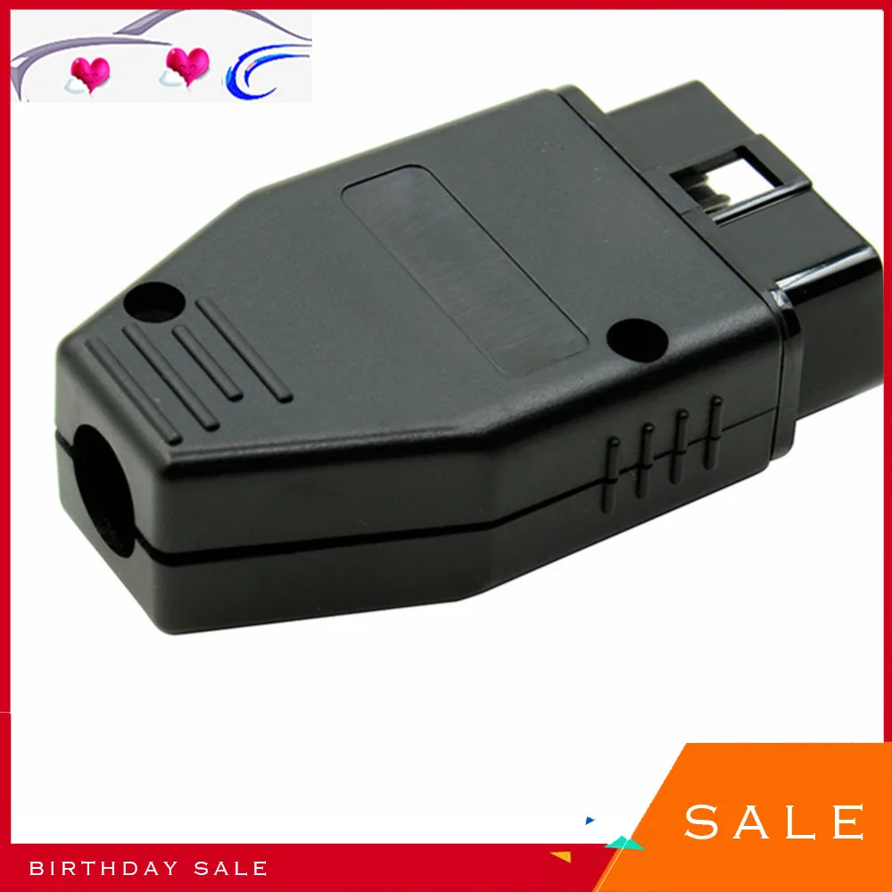 

Newst OBD Male Plug OBD2 16Pin Connector OBDII Adaptor OBDII Connector J1962 OBD2 Connector