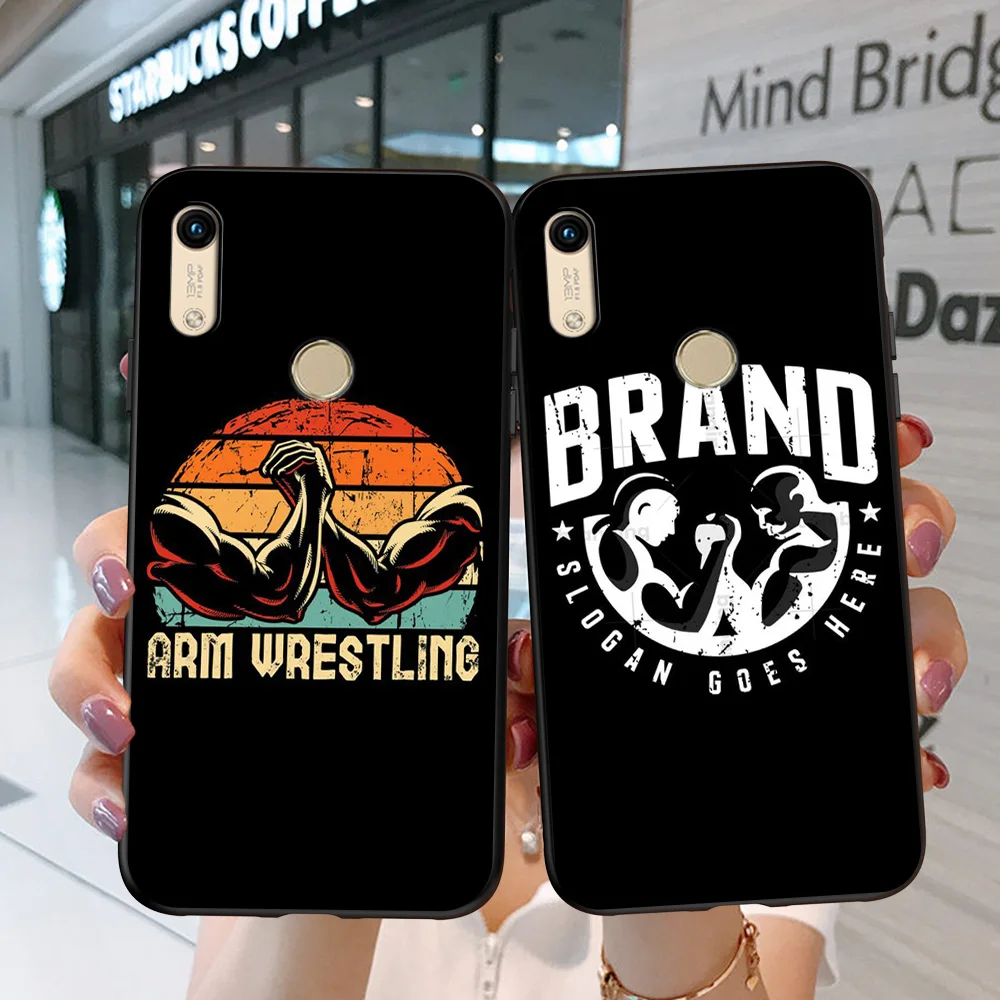 For Honor 8A Case For huawei Honor 8A prime Case Cover On Honor 8A JAT-LX1 8 A Phone Case black tpu case arm wrestling