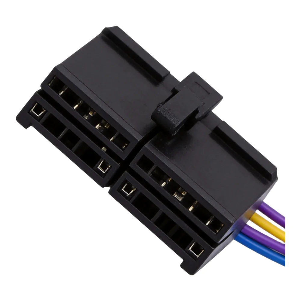 Car Radio Wire Harness 20 Pin CD Audio Wiring Connector Compact And Lightweight This Wire Harness Is Designed To Be Used With