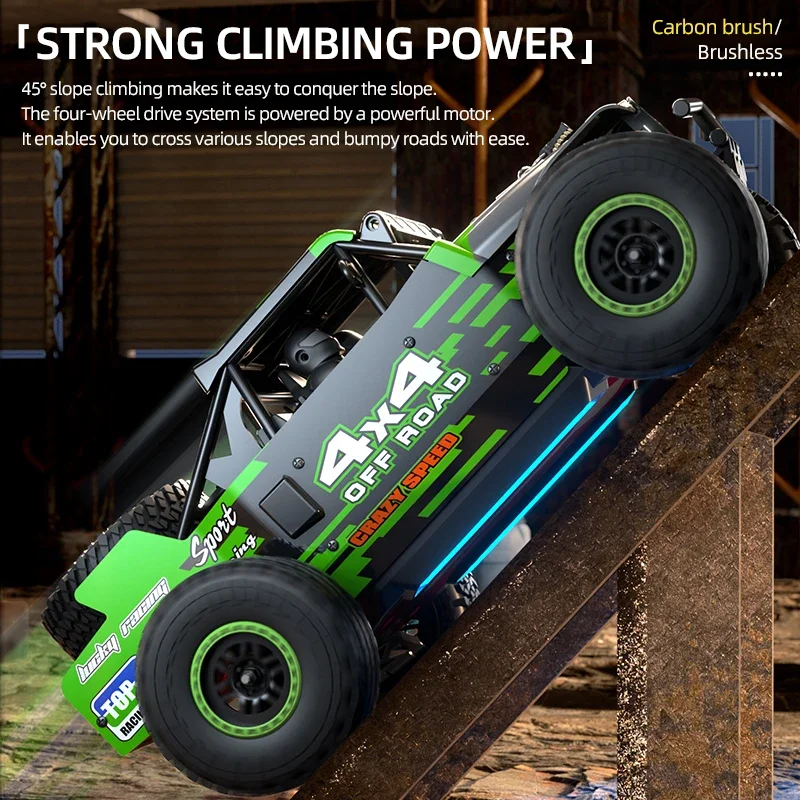 SG202 MAX 2.4G 4WD 1:20 Drift Racing ad alta velocità 50 minuti 55KM/H Motore brushless RC Auto fuoristrada Giocattolo SG202 PRO RC Car