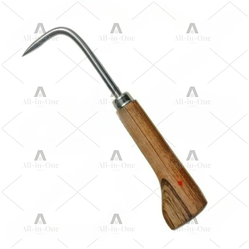 Stainless Steel Bonsai Root Hook Soil Loosening Hook 1/2/3 Prong Repotting Tool