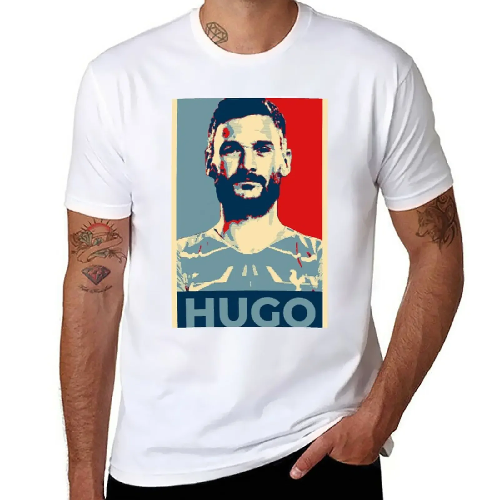 plain t-shirt blank t shirts cute clothes men clothings New Hugo Lloris - Hope T-Shirt  oversized t shirt  harajuku