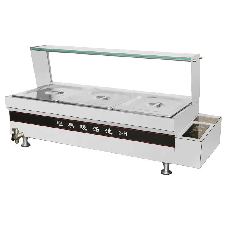 Electric Food Heater Stainless Steel Keeps Food Hot and Fresh for Restaurants Buffets and Catering Events