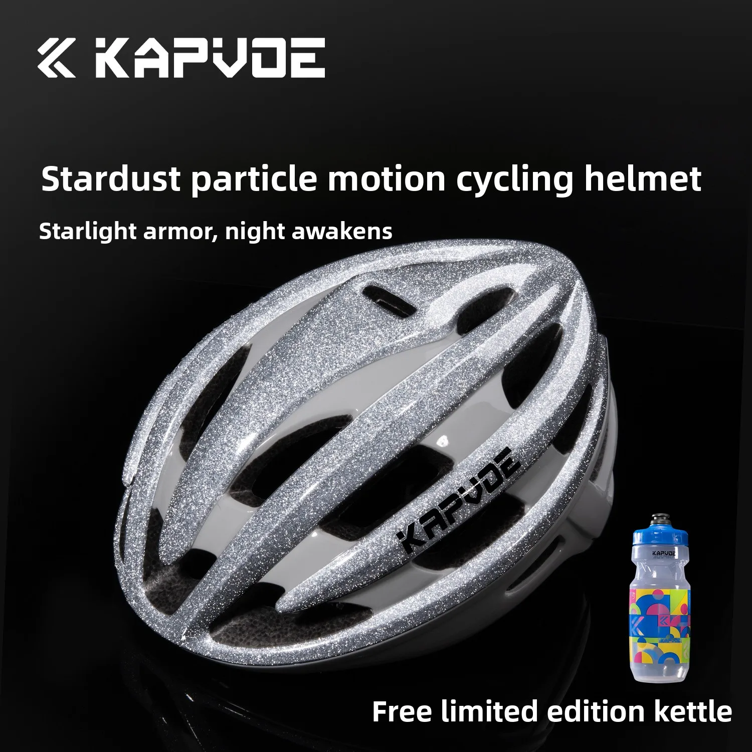 

KAPVOE Cycling Helmet Bicycle Summer Gear Mountain Safety Road Bike Ultra-light
