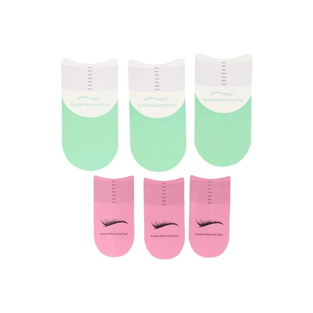 Positionering Make-up gereedschap Wimpers Lengte Liniaal Wimperstencils Liniaal Wenkbrauw Beauty Tools Wimpers Curling Graden Liniaal