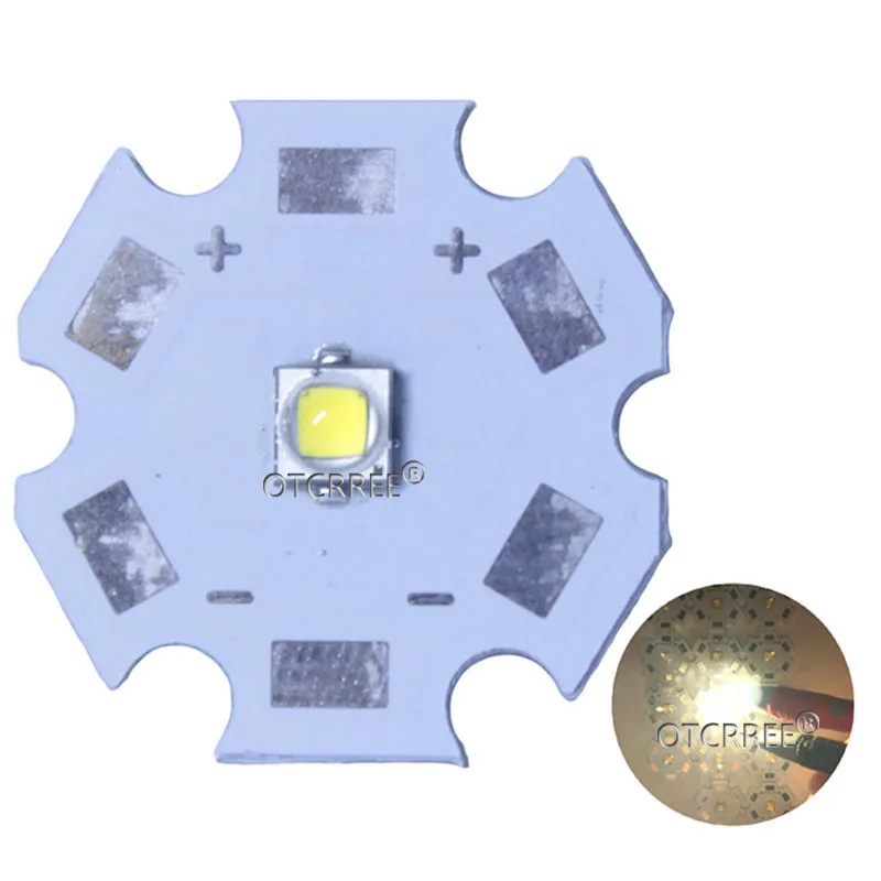 Emissor de LED branco frio para lanterna, lâmpada, branco neutro, XPG 2, XP-G2, 1-5W, 6500K, 4500K, 1Pc