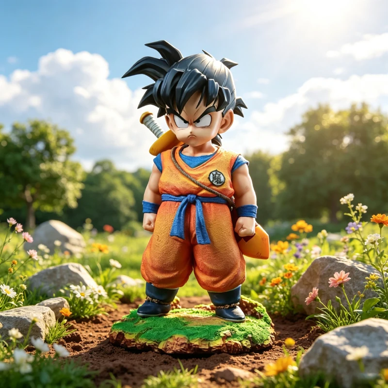 Figura de Acción de Son Gohan de Dragon Ball Z, Modelo DBZ, Figura de Manga Super Saiyan de 18 cm, Colección de Figuras SSJ, Estatua GK, Juguetes
