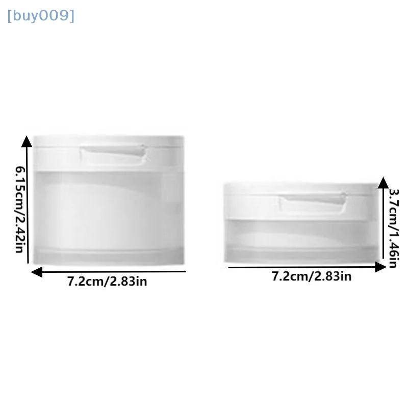 50/120g Flip Cover Con Cucchiaio O Pinzette Bottiglie Riutilizzabili Vaso Vuoto Crema Per Il Viso Da Viaggio Lozione Cosmetica Cotone Trucco barattolo