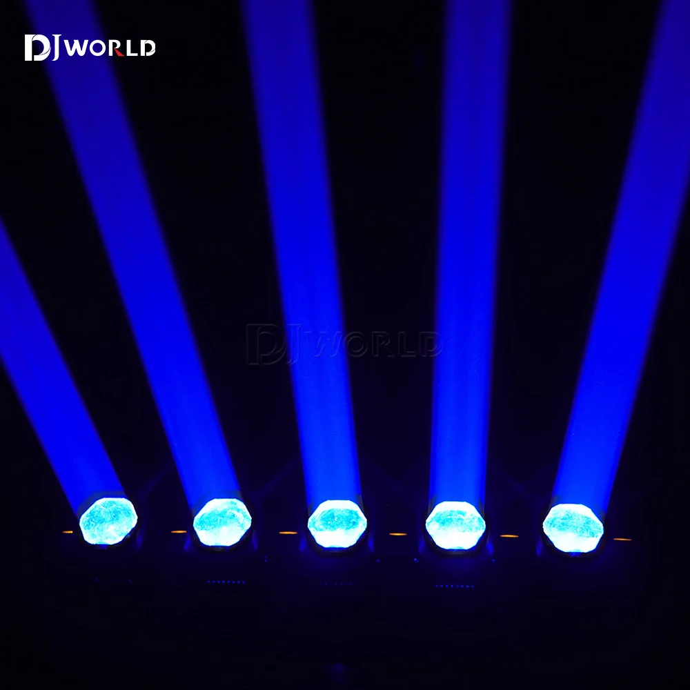 Imagem -03 - Moving Head Light com Moving Head Infinite Rotating Light Led Beam Wash Iluminação Efeito de Palco dj Party Bar e Casamento 5x40w 6x20w Rgbw em Dmx512