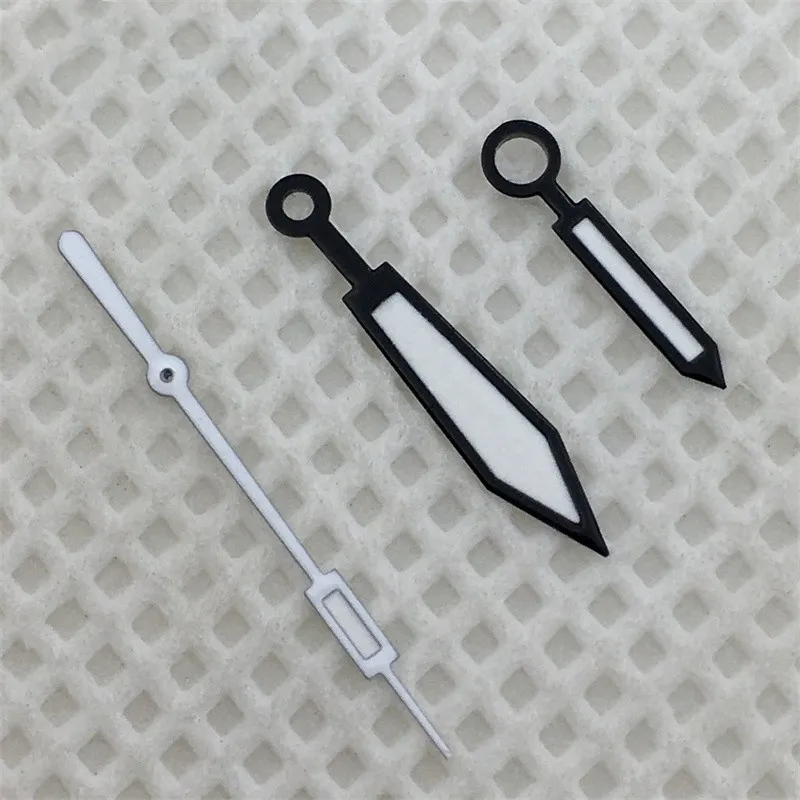 Bligger-スーパーC3照明ハンド、黒白時計針、パイロット時計、緑、nh35に適しています