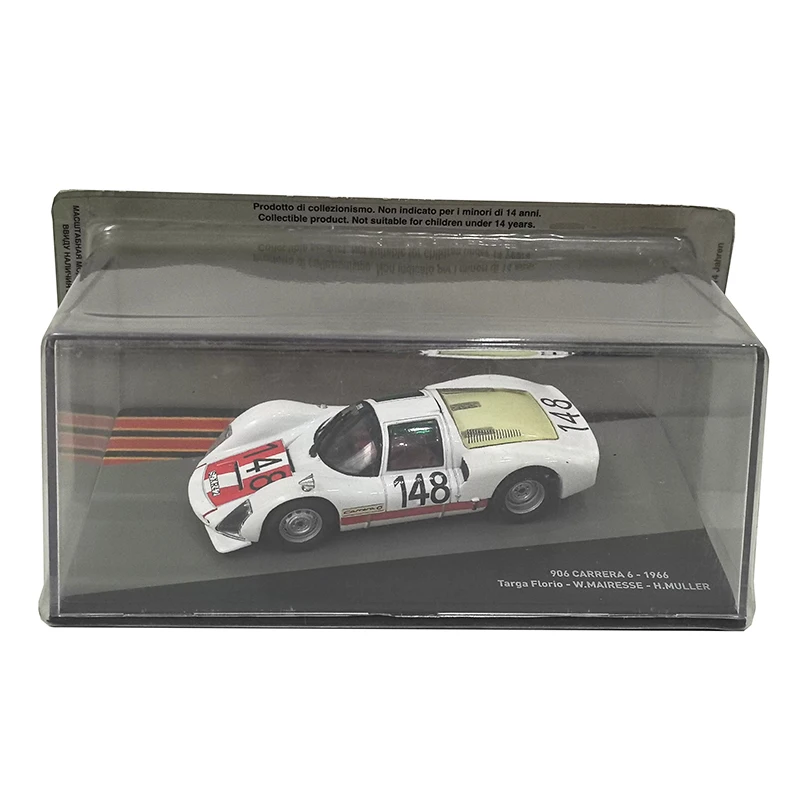IXO 1/43 Scale 906 Carrera 6 1966 #148 Alloy Sports Car Model