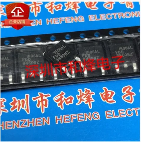 50PCS 100PCS FDD8N50NZ  TO-252 500V 8A