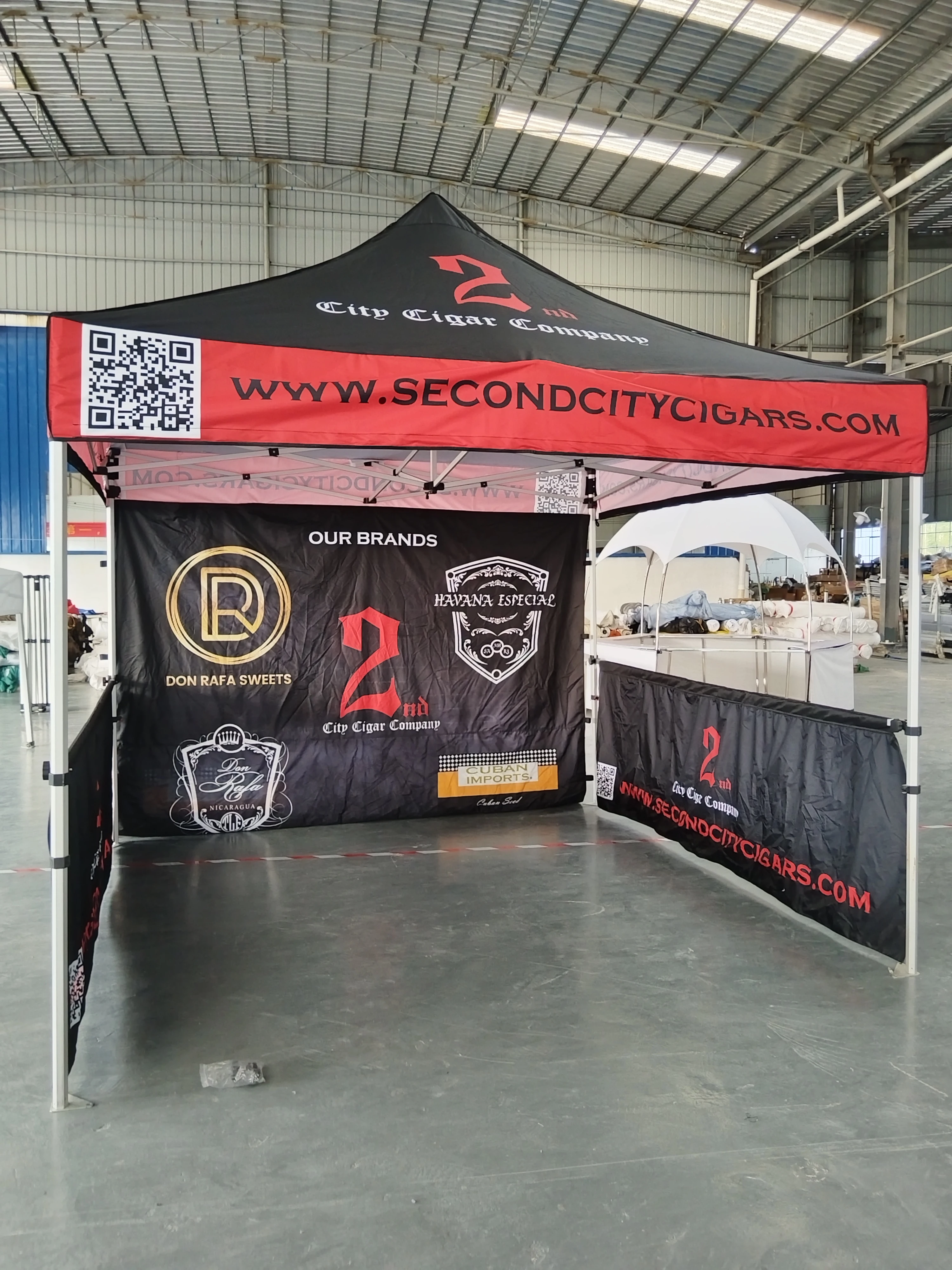 Trade show 3mx3m marquee canopy gazebo popup tent professional fabric custom printing high durable aluminum alloy frame
