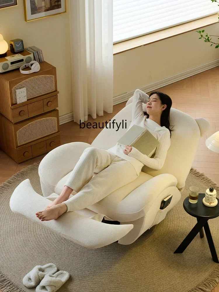 

Multifunctional Electric Lazy Sofa Living Room Rocking Chair Home Leisure Reclining Sleeping Rotating Chair A16